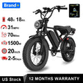 2026/1500W Elelctice Fat Tire Bike