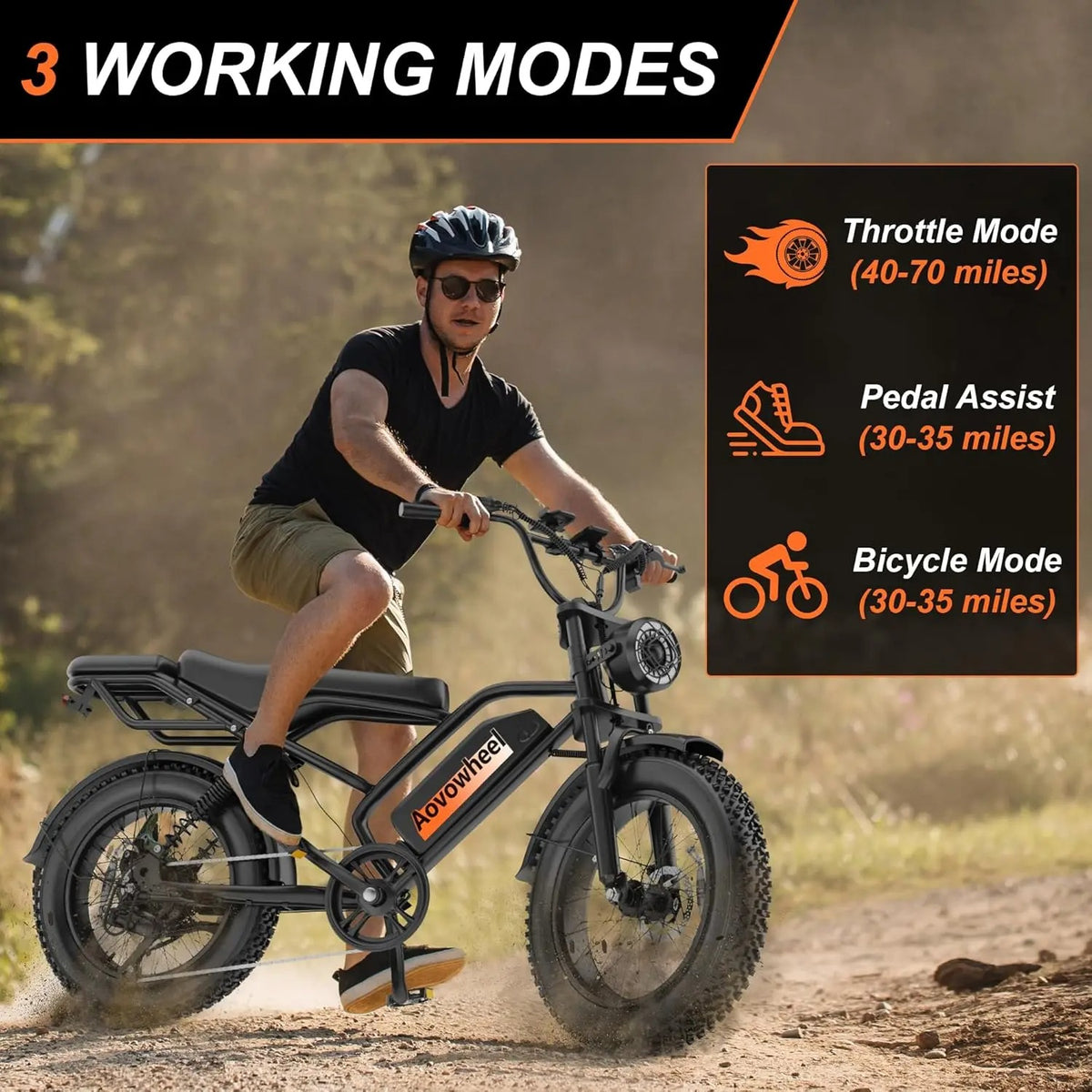 2026/1500W Elelctice Fat Tire Bike