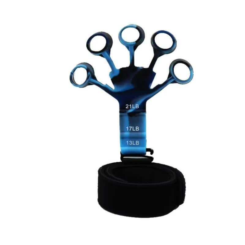 Finger Gripper & Hand Strengthener – 6-Level Resistance Finger Exerciser for Grip Strength, Guitar & Hand Recovery