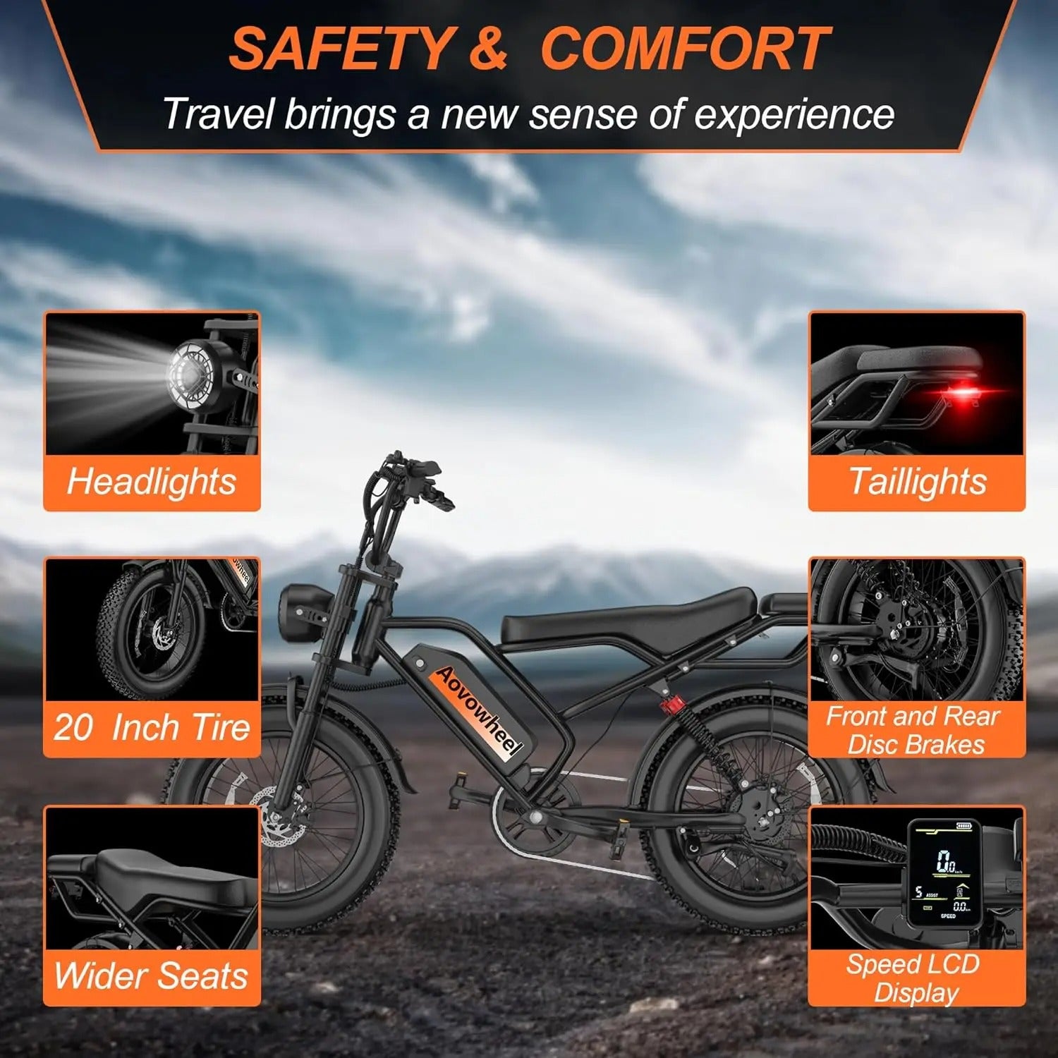 2026/1500W Elelctice Fat Tire Bike